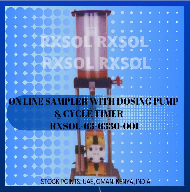 ONLINE SAMPLER WITH DOSING PUMP AND CYCLE TIMER